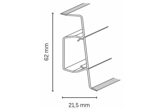 Перваз SLK 60 Q-3039