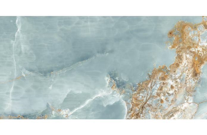 Гранитогрес The Room Onyx Aqua Blue Gold 60/120см мат