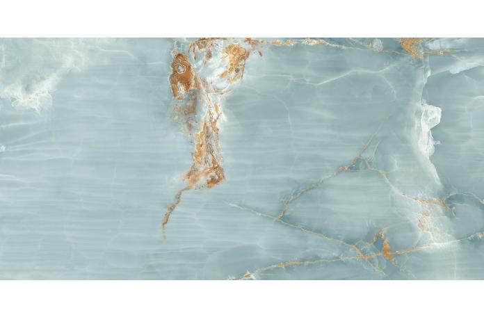 Гранитогрес The Room Onyx Aqua Blue Gold 60/120см мат