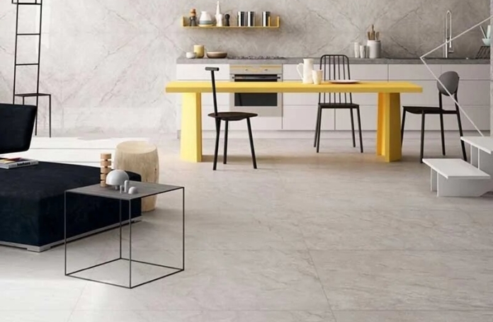 Гранитогрес Muse White 120/120см мат