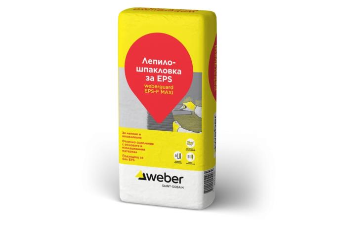 Weberguard EPS-F MAXI 503PЛепило-шпакловъчна смес 25KG