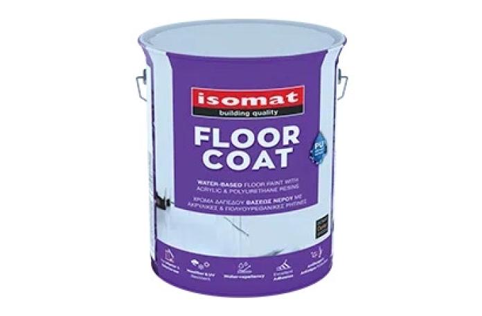 Боя за под Isomat FLOORCOAT бяла, 2.5л.