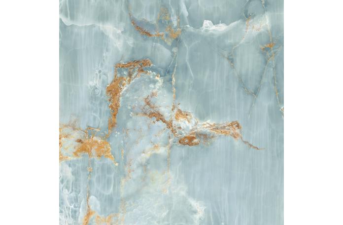 Гранитогрес The Room Onyx Aqua Blue 120/120см гланц