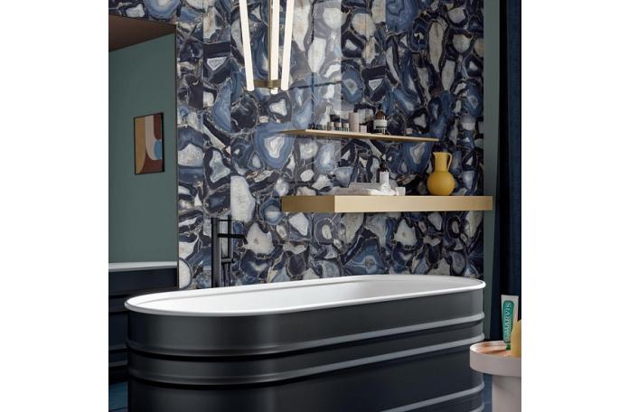 Гранитогрес Aesthetica Agata Blue 120/120см гланц
