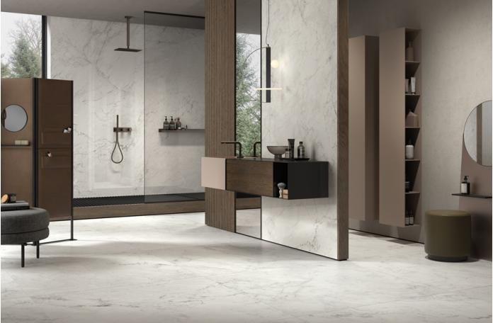 Гранитогрес Aesthetica Calacatta Extra White 60/120см гланц