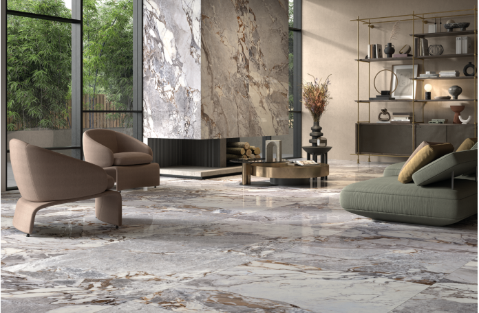 Гранитогрес Aesthetica Unico Grey 60/120см гланц